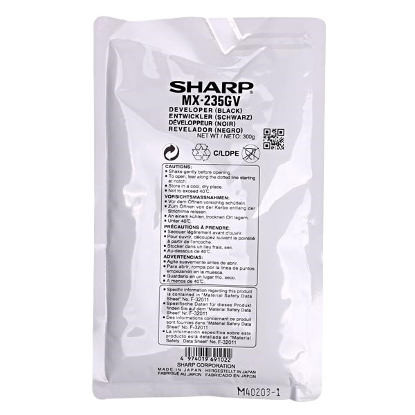 Sharp MX-235GV developer (original) MX-235GV 082694 - 1