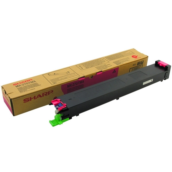 Sharp MX-27GTMA magenta toner (original) MX27GTMA 082126 - 1