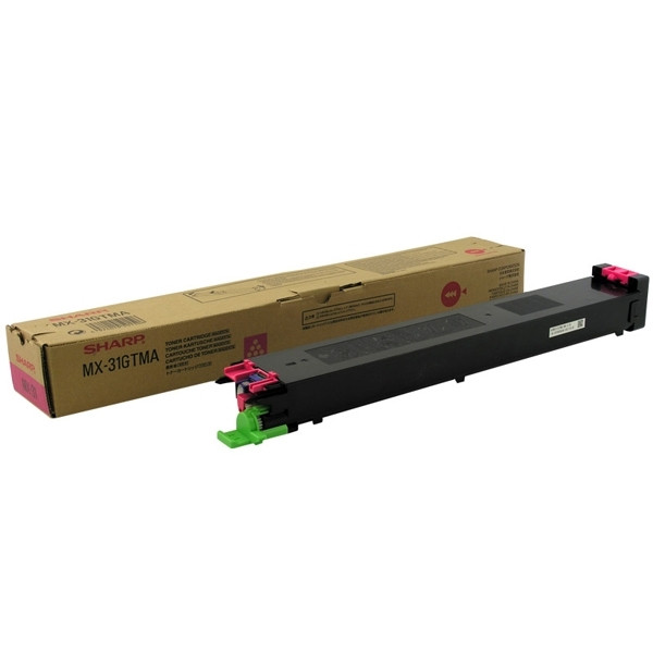 Sharp MX-31GTMA magenta toner (original) MX31GTMA 082194 - 1