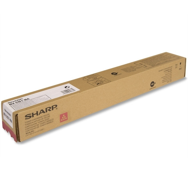 Sharp MX-51GTMA magenta toner (original) MX51GTMA 082278 - 1