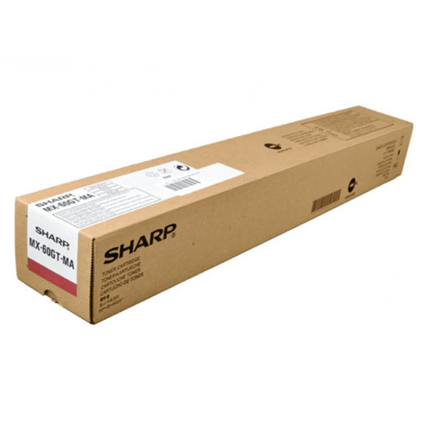 Sharp MX-60GTMA magenta toner (original) MX60GTMA 082800 - 1