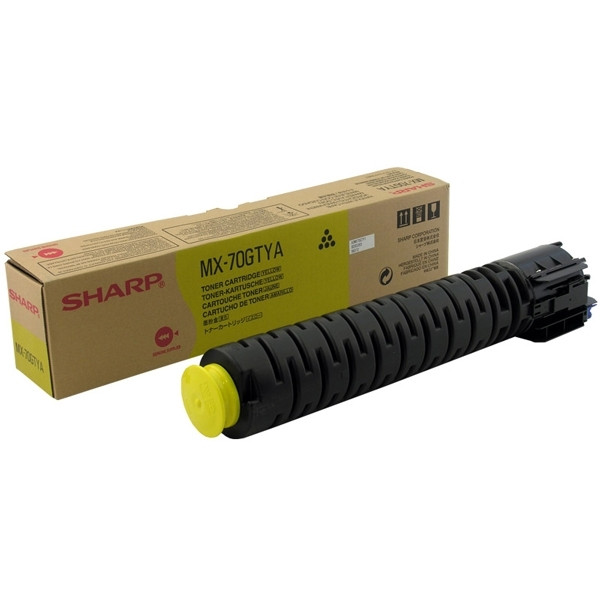 Sharp MX-70GTYA gul toner (original) MX70GTYA 082216 - 1