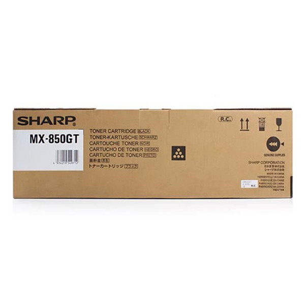 Sharp MX-850GT svart toner (original) MX850GT 082544 - 1