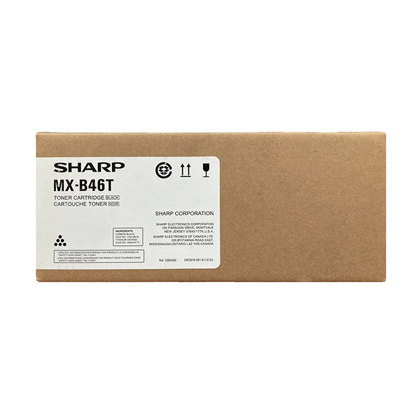 Sharp MX-B46T svart toner (original) MXB46T 082980 - 1