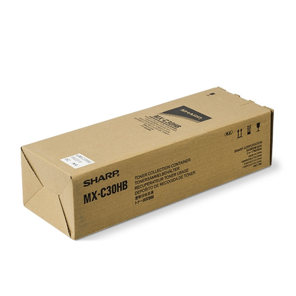Sharp MX-C30HB waste toner box (original) MXC30HB 082730 - 1