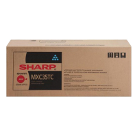 Sharp MX-C35TC cyan toner (original) MXC35TC 082924