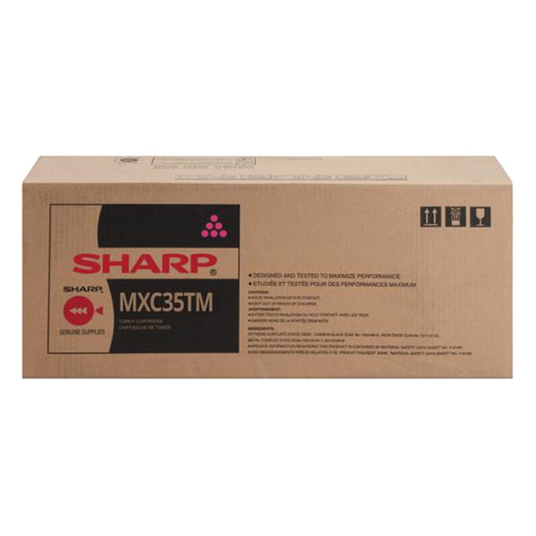 Sharp MX-C35TM magenta toner (original) MXC35TM 082926 - 1