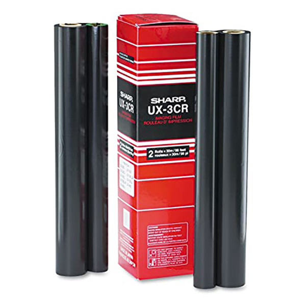 Sharp UX-3CR svart färgband 2-pack (original) UX3CR 125426 - 1