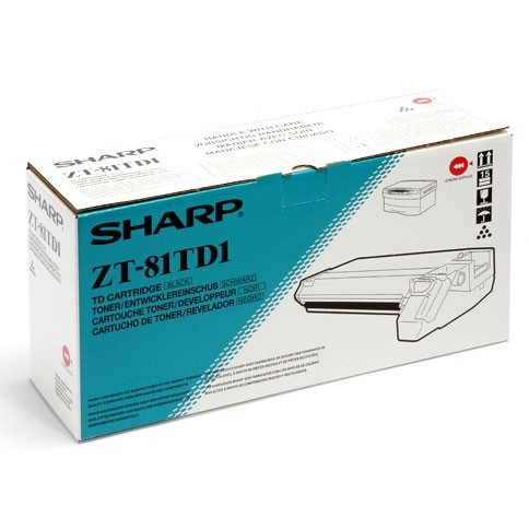 Sharp ZT-81TD1 svart toner (original) ZT-81TD1 082060 - 1