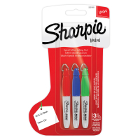 [] Märkpenna permanent 1.0mm | Sharpie Fine Mini | sorterade färger | 3st SE001095