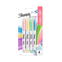 [DP] Överstrykningspenna Sharpie S-Note | sorterade färger | 4st 520071