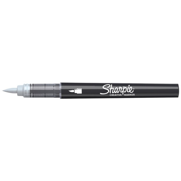 Akrylpenna penselspets | Sharpie Creative | grå | 6st SE001059 - 1