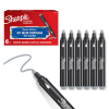 Akrylpenna rund spets | Sharpie Creative | grå | 6st SE001049 - 2