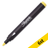Akrylpenna rund spets | Sharpie Creative | gul | 6st SE000974 - 1