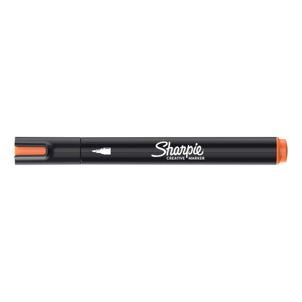 Akrylpenna rund spets | Sharpie Creative | orange SE001065 - 3