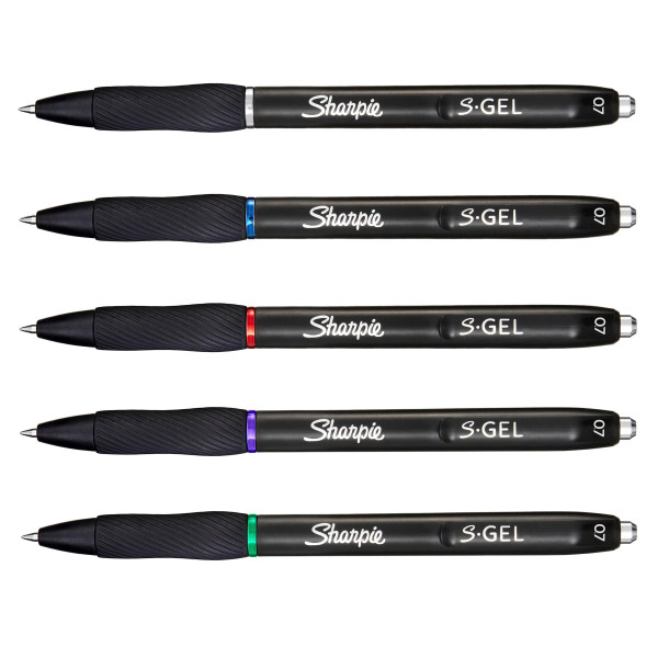 Gelpenna 0.7mm | Sharpie S-Gel Stylo | sorterade färger | 8st SE000945 - 2