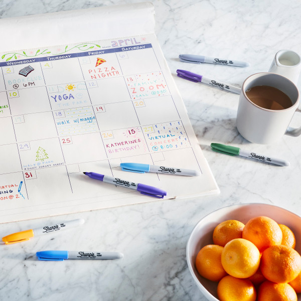 Märkpenna permanent 1.0mm | Sharpie Fine Holiday Edition | sorterade färger | 25st SE001090 - 4