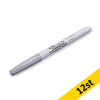 Märkpenna permanent 1.4mm | Sharpie Fine | metallic silver | 12st SE000924 - 1