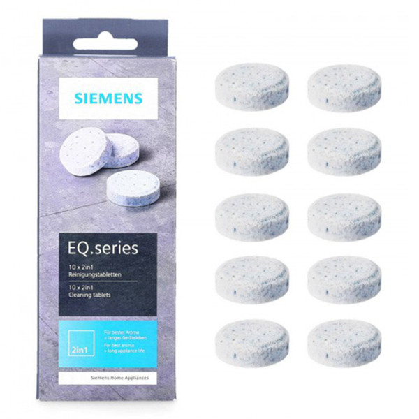 Siemens Rengöringstabletter | Siemens EQ-serien | 10st  SSI06007 - 1