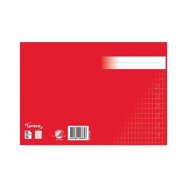 Sifferhäfte A5 | röd SE000895 - 2