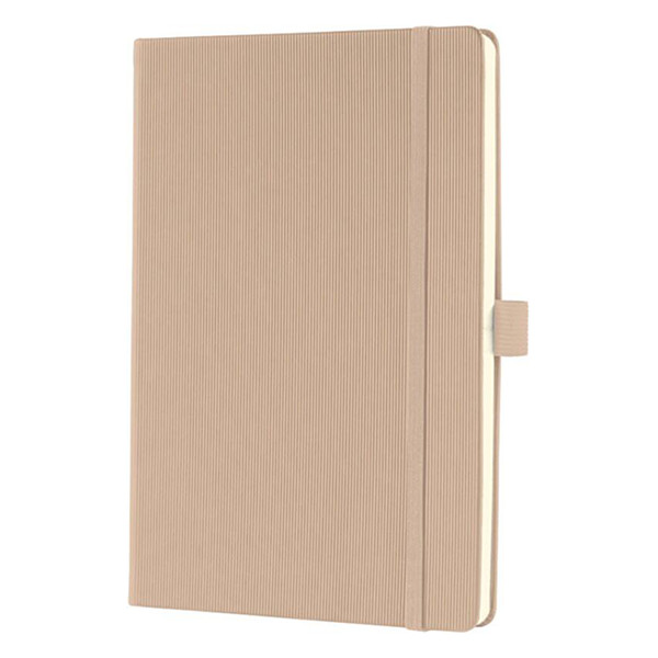 Anteckningsbok A5 linjerat | beige | 97 ark | Sigel Conceptum 221421 - 1