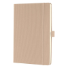 Anteckningsbok A5 linjerat | beige | 97 ark | Sigel Conceptum 221421 - 1