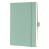 Anteckningsbok A5 linjerat | mintgrönt | 97 ark | Sigel Conceptum