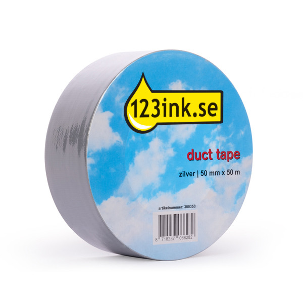 Silvertejp 50mm x 50m | 123ink | silver 1669214C 1669268C 190050SC 2505135C 4818NRC 300350 - 1