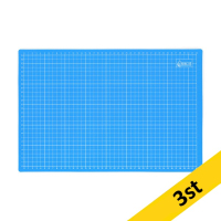 Skärmatta A3 3-lager | 450x300mm | 123ink | blå 3st 303036