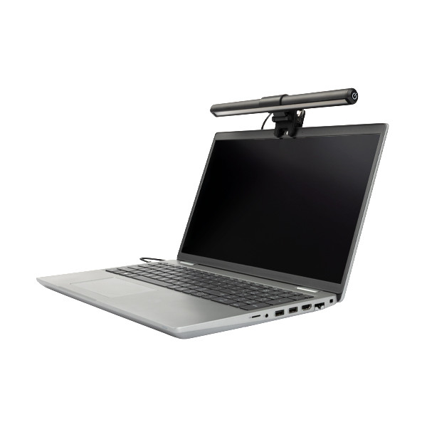 Skärmlampa för bärbar dator | 123ink | svart | 31cm 390032 - 2