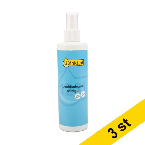 Skärmrengöringsmedel 250ml | 123ink 3st  301585 - 1