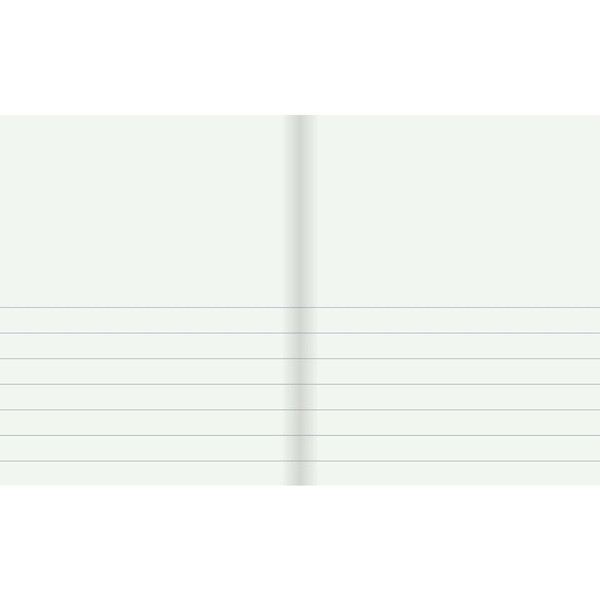 Skrivhäfte 17x21cm 1/2 linjerat | 8,5mm | blå SE000620 - 3