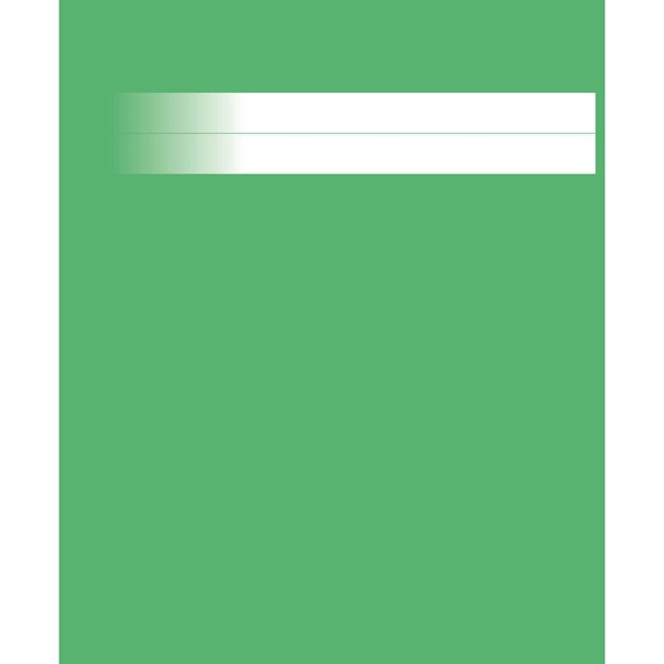 Skrivhäfte 17x21cm olinjerat | grön SE000630 - 1