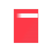 Skrivhäfte A4 linjerat | 8,5mm | röd SE000765