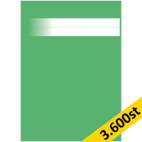 Skrivhäfte A4 olinjerat | grön | 3.600st [PALLFRAKT] SE000644