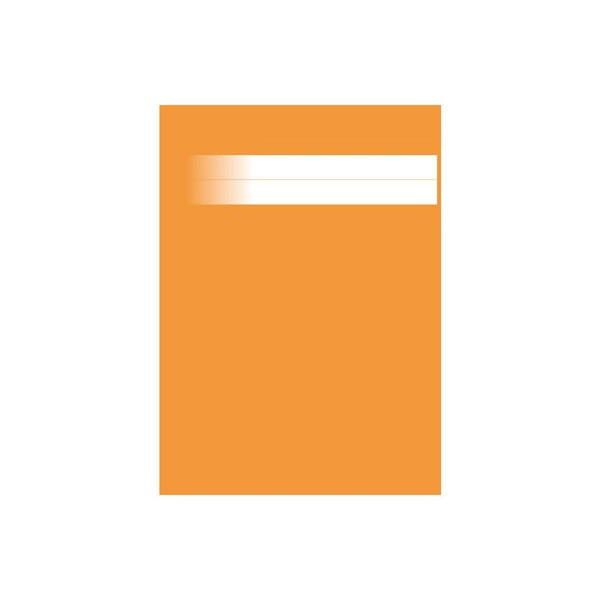 Skrivhäfte A4 olinjerat | orange SE000775 - 1
