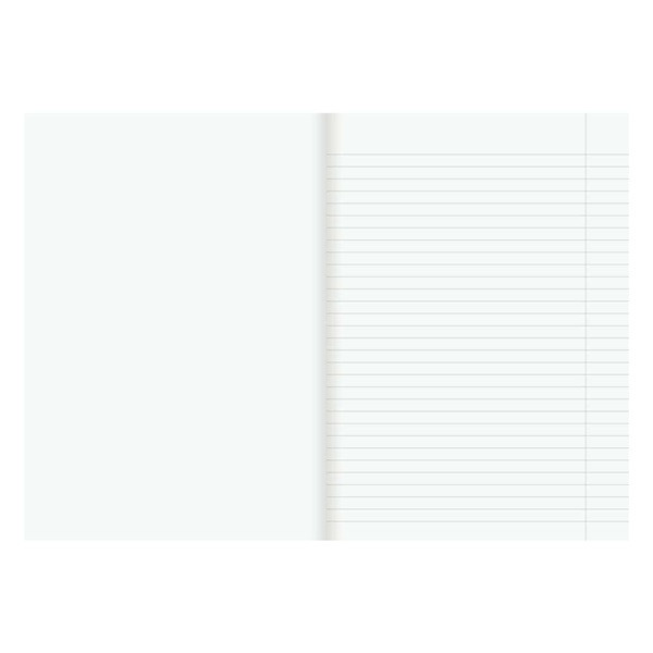 Skrivhäfte A4 olinjerat/linjerat | 8,5mm | grön SE000695 - 3