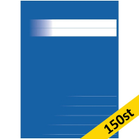 Skrivhäfte A5 1/2 linjerat | 14,5mm | blå | 150st