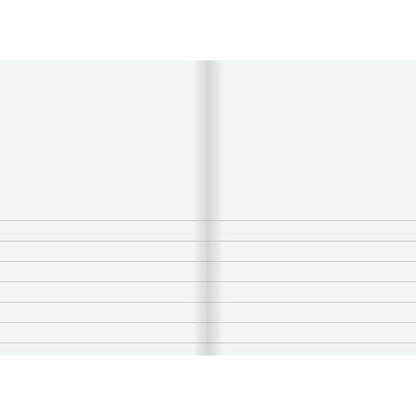 Skrivhäfte A5 1/2 linjerat | 14,5mm | blå SE000735 - 3