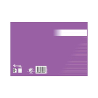 Skrivhäfte A5 linjerat | 5+5+5+7mm | lila SE000750