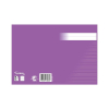 Skrivhäfte A5 linjerat | 5+5+5+7mm | lila SE000750 - 1