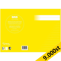 Skrivhäfte A5 linjerat | 8,5mm | gul | 9.000st [PALLFRAKT]