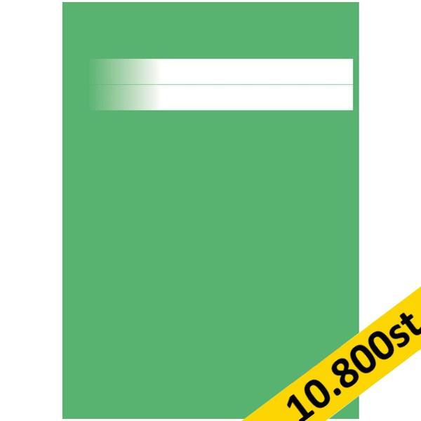 Skrivhäfte A5 olinjerat | grön | 10.800st [PALLFRAKT] SE000759 - 1