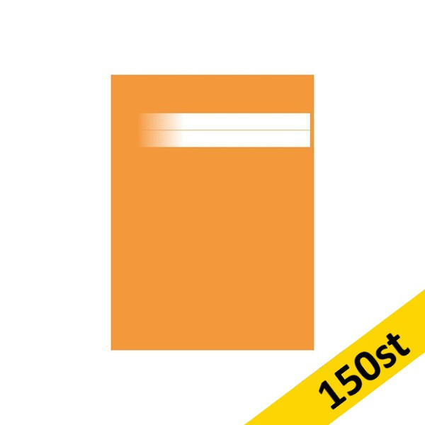 Skrivhäfte A5 olinjerat | orange | 150st SE000793 - 1
