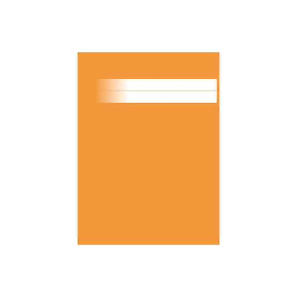 Skrivhäfte A5 olinjerat | orange SE000790 - 1