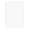 Skrivpapper A4 rutat | hålat | 5x5mm | 500 ark SE000485 - 1