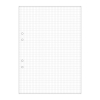 Skrivpapper A4 rutat | hålat | 5x8mm | 500 ark SE000490 - 1