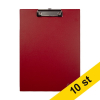 Skrivplatta A4 stående | 123ink | röd | 10st 301610 - 1