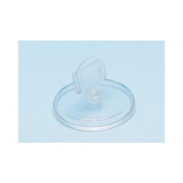 Skylthållare rund fot | transparent | 10st SE000320 - 1