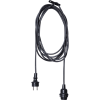 Sladdställ E27 | 2.5m | utomhus | svart [Star Trading]